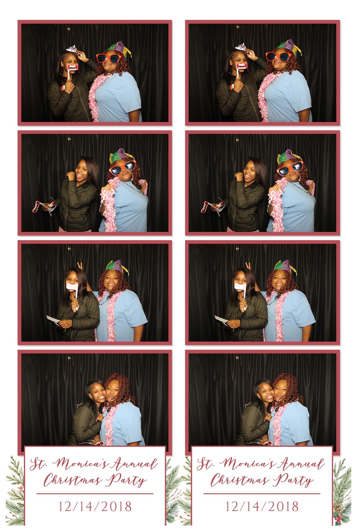 St Monica's Christmas Party 2018 | View more photos from the event at gallery.photoboothcincy.com/u/PhotoBoothCincy/St-Monicas-Christmas-Party-2018